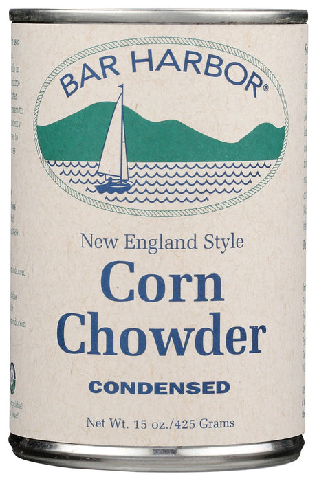 BAR HARBOR: New England Style Corn Chowder All Natural Condensed, 15 oz