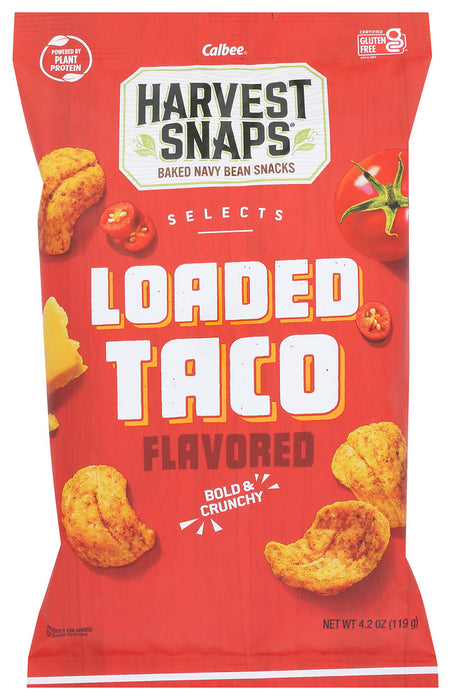HARVEST SNAPS: Snack Selects Loaded Taco, 4.2 OZ