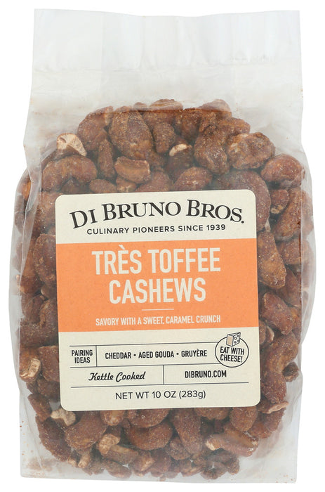 DIBRUNO: Toffee Cashews, 10 oz