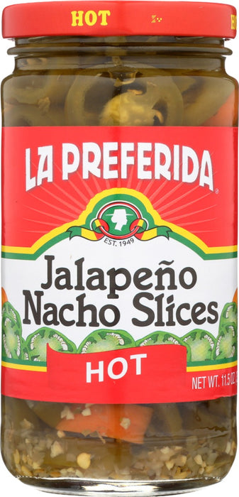 LA PREFERIDA: Pepper Jlpno Slc Hot, 11.5 oz