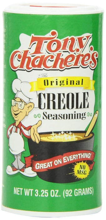 TONY CHACHERES: Original Creole Seasoning, 3.25 oz