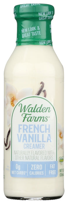 WALDEN FARMS: Calorie Free French Vanilla Coffee Creamer, 12 oz