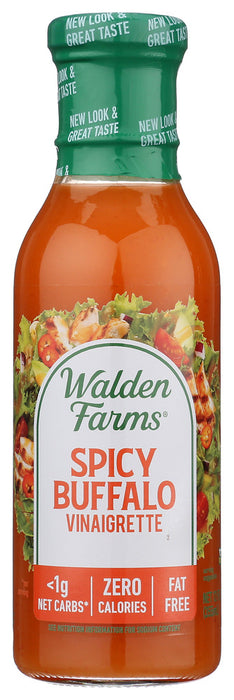 WALDEN FARMS: Spicy Buffalo Vinaigrette Zero Calorie Dressing, 12 fo
