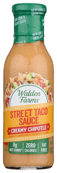 WALDEN FARMS: Sauce Street Taco Creamy Chipotle, 12 fo