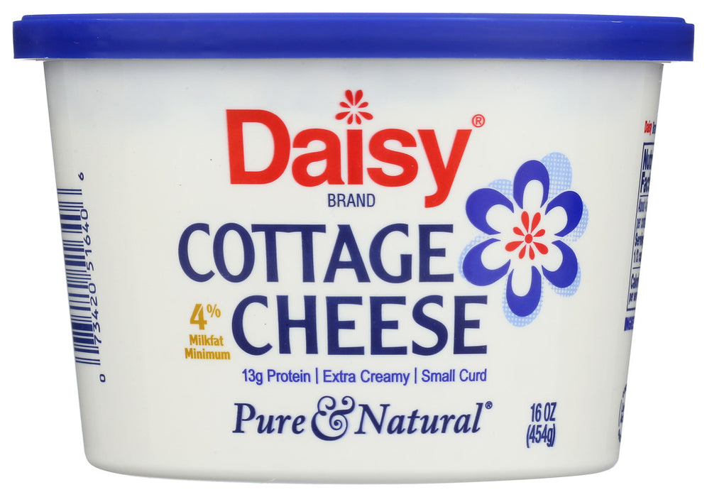 DAISY: Cottage Cheese 4% Milkfat, 16 oz
