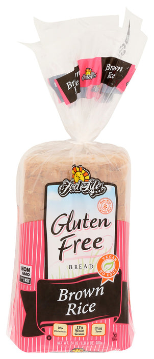 FOOD FOR LIFE: Gluten Free Brown Rice Bread, 24 oz