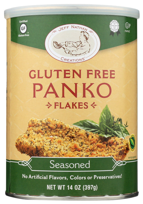 JEFF NATHAN CREATION: Seasoned Panko Flakes Gf, 14 oz