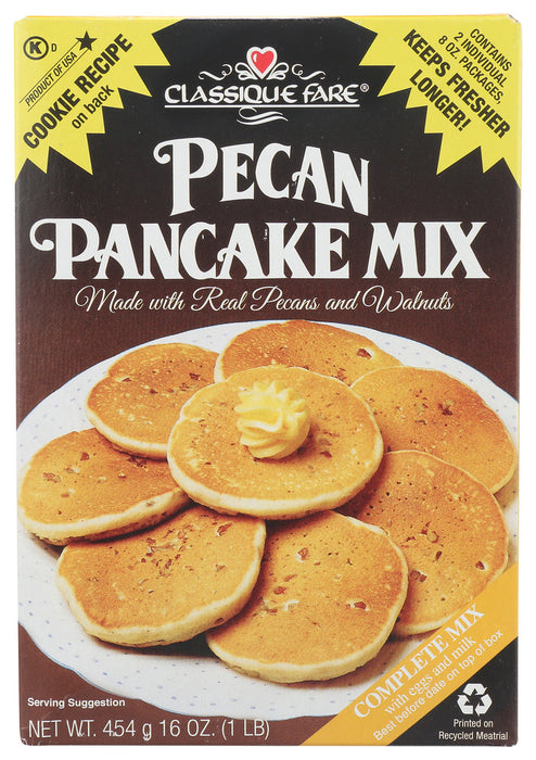 CLASSIQUE FARE: Pecan Pancake Mix, 16 oz