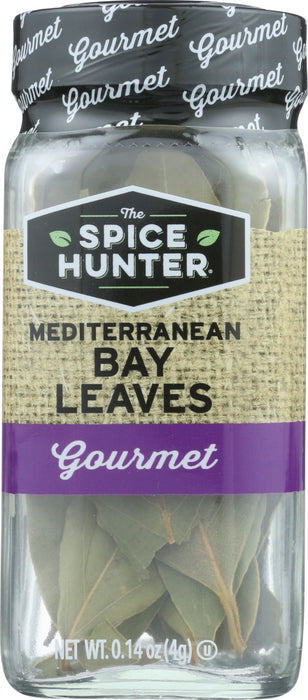 SPICE HUNTER: Whole Mediterranean Bay Leaves, 0.14 oz