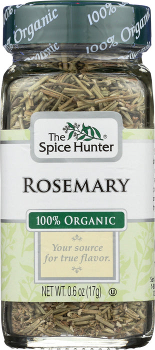 THE SPICE HUNTER: Organic Rosemary, 0.6 oz