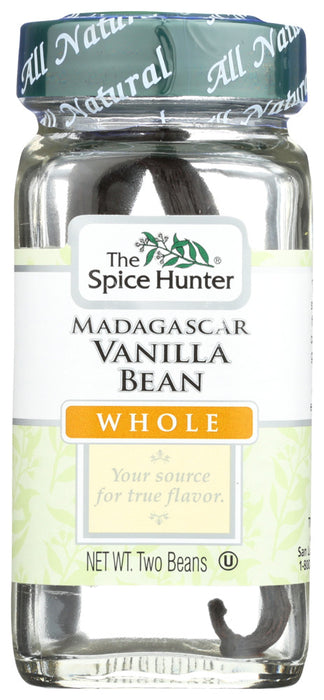 SPICE HUNTER: Madagascar Vanilla Bean Whole, 2 pc