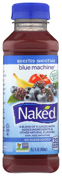 NAKED: Blue Machine 100% Juice Smoothie, 15.2 oz