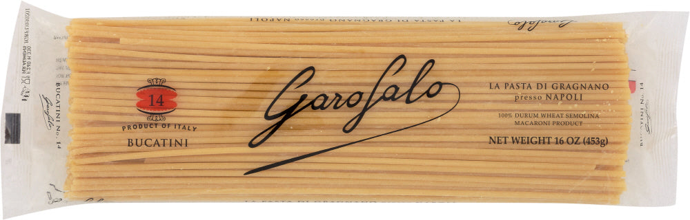 GAROFALO: Pasta Bucatini, 16 oz