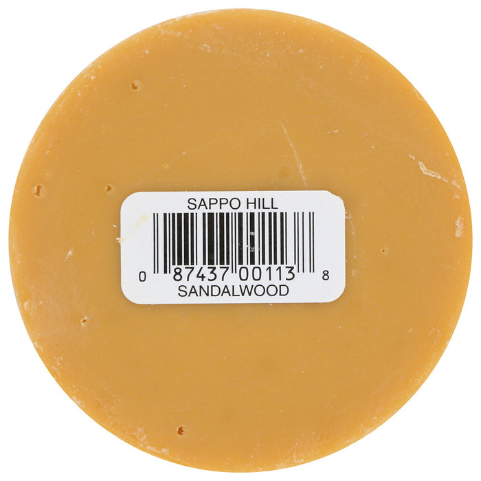 SAPPO SOAP: Bar Soap Sandalwood, 3.5 oz