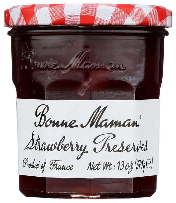 BONNE MAMAN: Strawberry Preserves, 13 oz