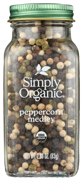 SIMPLY ORGANIC: Seasoning Peppercorn Medley, 2.93 oz