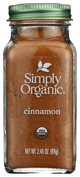SIMPLY ORGANIC: Cinnamon Powder, 2.45 Oz