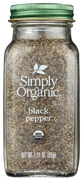 SIMPLY ORGANIC: Black Pepper, 2.31 Oz