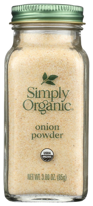 SIMPLY ORGANIC: Bottle Onion Powder Organic, 3 oz