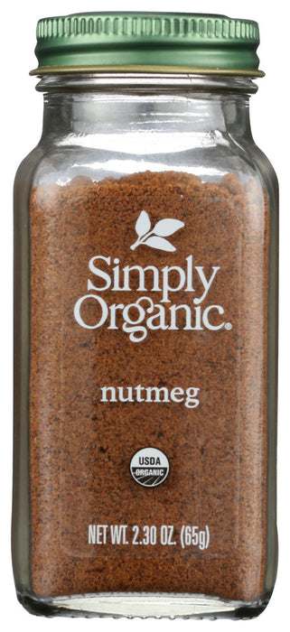 SIMPLY ORGANIC: Ground Nutmeg, 2.30 oz