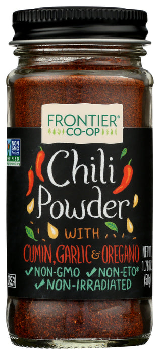 FRONTIER HERB: Spice Chile Pwdr Fsta Bln, 1.76 oz