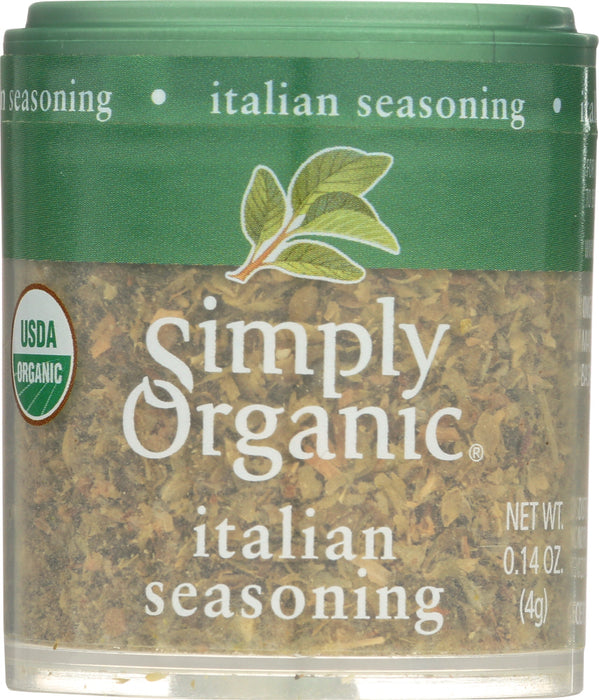 SIMPLY ORGANIC: Organic Italian Seasoning Mini, 0.14 oz