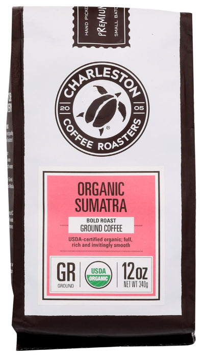 CHARLESTON COFFEE ROASTER: Sumatra Coffee, 12 oz