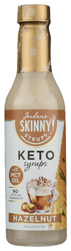SKINNY SYRUPS: Syrup Hazelnut Mct, 12.7 FO