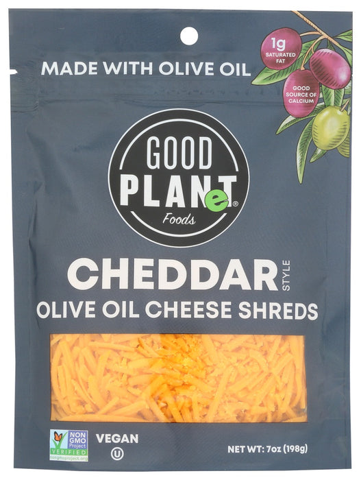 GOOD PLANET FOODS: Cheese Chddr Olv Ol Shrd, 7 oz