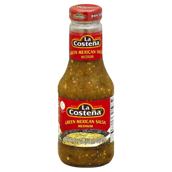 LA COSTENA: Sauce Grn Mexcn Med, 16.7 oz