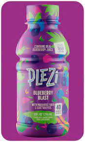 PLEZI: Juice Kids Blubrry Blast, 10 FO
