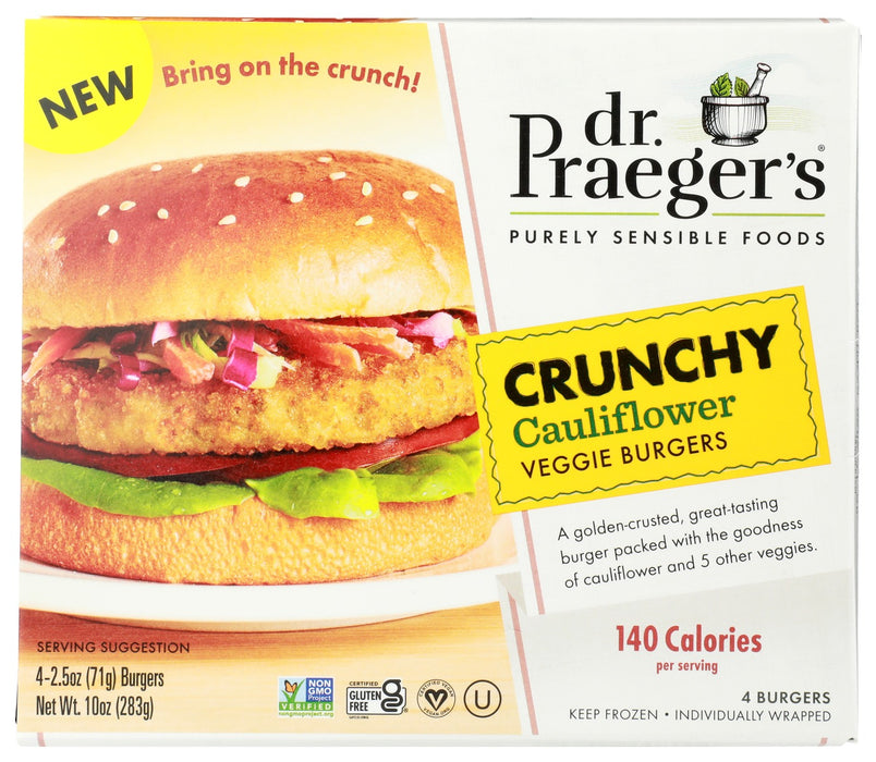DR. PRAEGER'S: Burger Vggie Crnchy Clfw, 10 oz