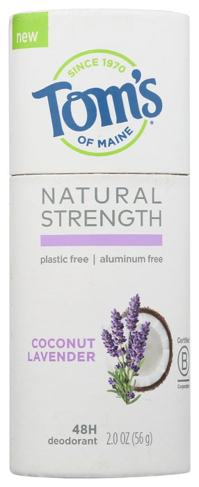 TOMS OF MAINE: Deodorant Coconut Lavende, 2 oz