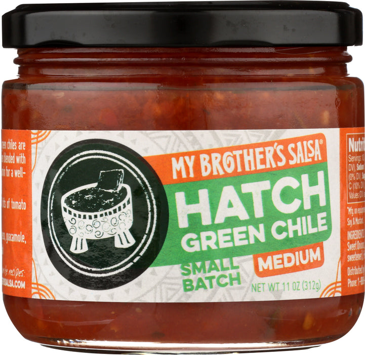 MY BROTHERS SALSA: Hatch Green Chile Salsa, 11 oz