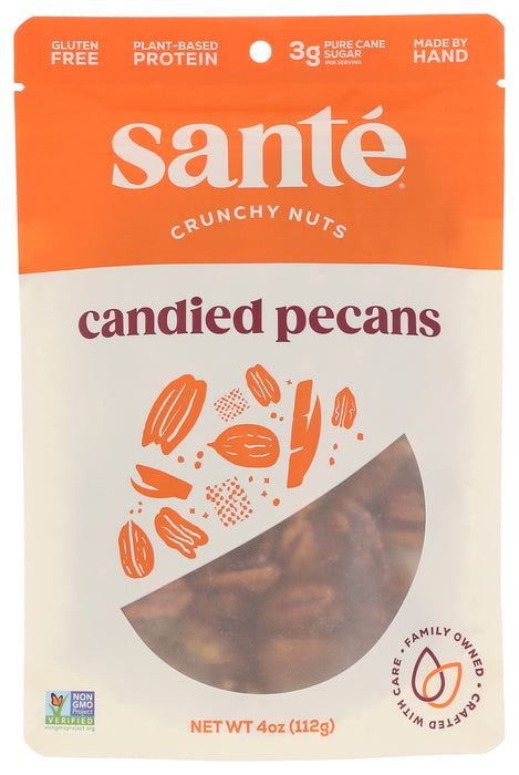 SANTE: Nuts Pcans Cndied, 4 oz