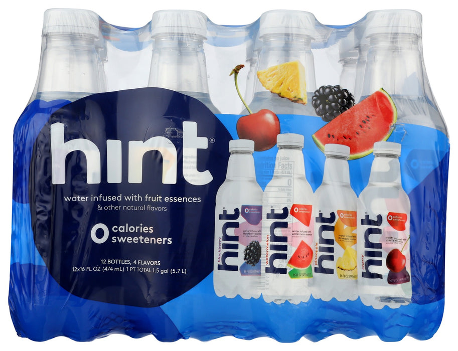HINT: Water Variety Pack Blue 12Pk, 192 fo