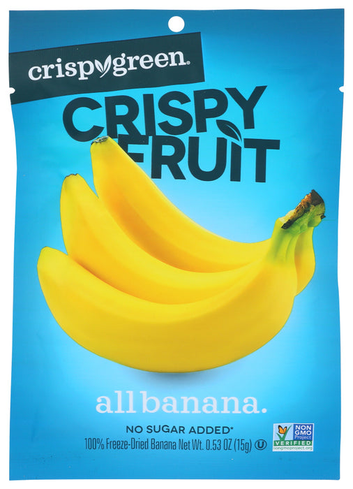 CRISPY GREEN: Crispy Fruit Freeze Dried Banana, 0.53 oz