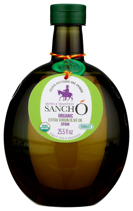 SANCHO: Organic Extra Virgin Olive Oil, 25.5 oz