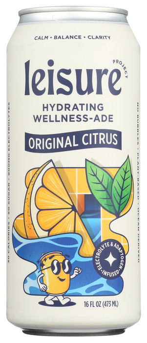 LEISURE PROJECT: Lemonade Bev Hydrating, 16 FO