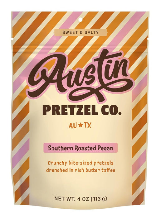 AUSTIN PRETZEL CO: Southern Roasted Pecan Pretzels, 4 oz