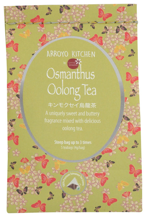 ARROYO KITCHEN: Tea Bag Oolong Osmth 5ct, 0.7 oz