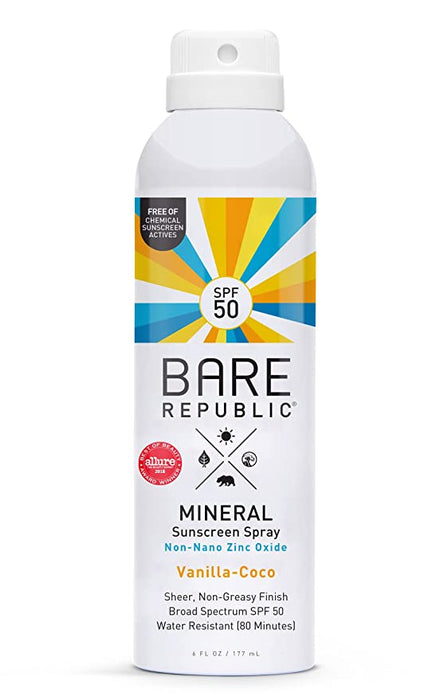 BARE REPUBLIC: Sunscreen Van Coco Spf50, 6 OZ
