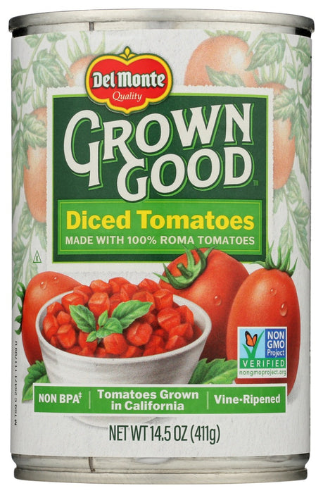 DEL MONTE: Tomato Diced, 14.5 OZ