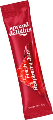 SPREAD DELIGHTS: Spread Fruit Raspberry, 0.8 oz