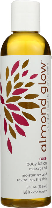 HOME HEALTH: Almond Glow Skin Lotion Rose, 8 oz