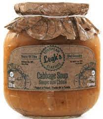 LEGH'S BORSCHT SOUP: Soup Cabbage, 24 oz