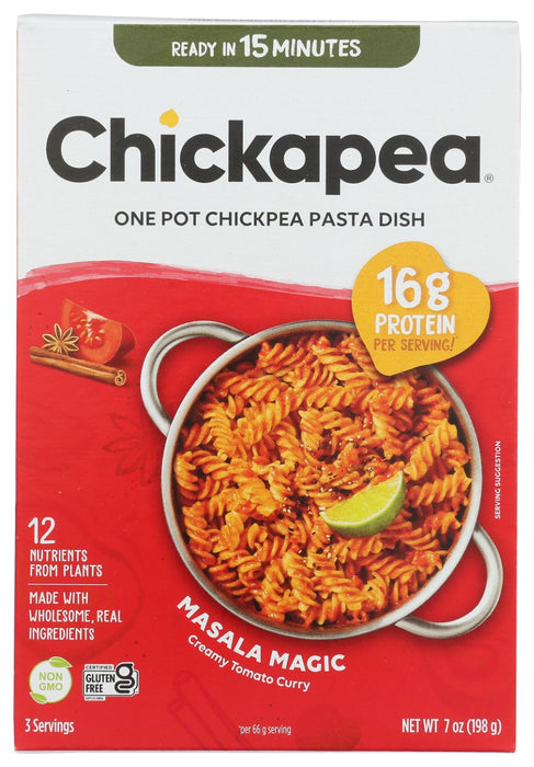 CHICKAPEA: Pasta Dish Creamy Curry, 7 oz