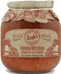 LEGH'S BORSCHT SOUP: Soup Tomato Rice, 24 oz