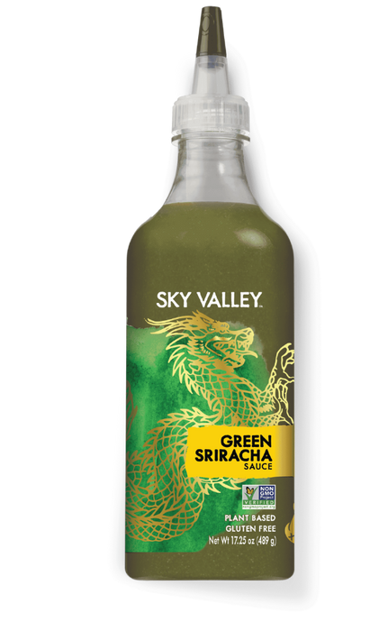 SKY VALLEY: Sauce Green Sriracha, 17.2 OZ