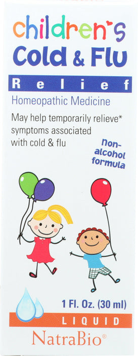 NATRA BIO: 303 Children's Cold and Flu, 1 oz